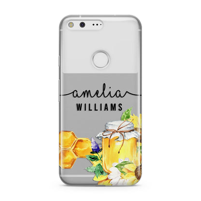 Honey Personalised Names Google Pixel Case