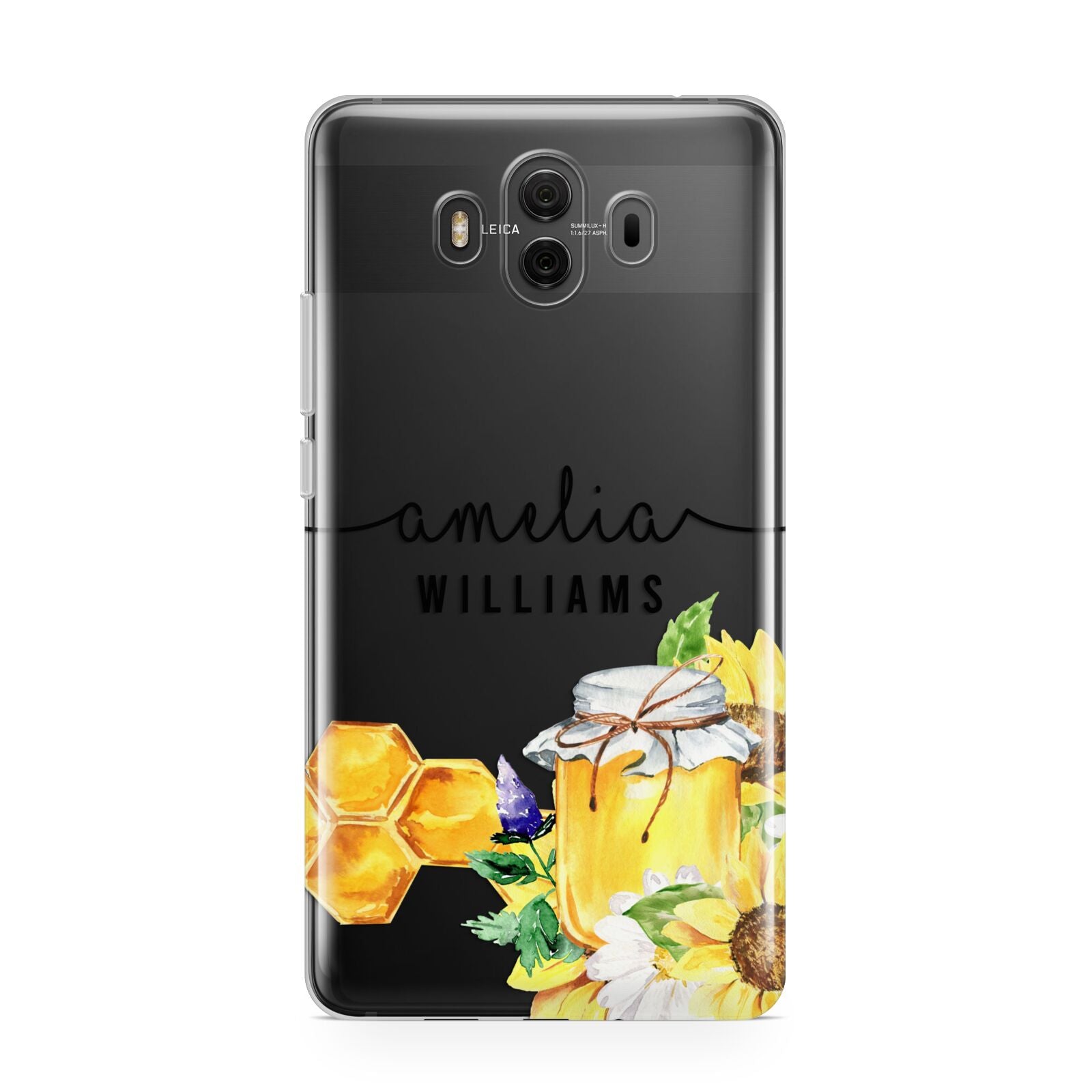 Honey Personalised Names Huawei Mate 10 Protective Phone Case