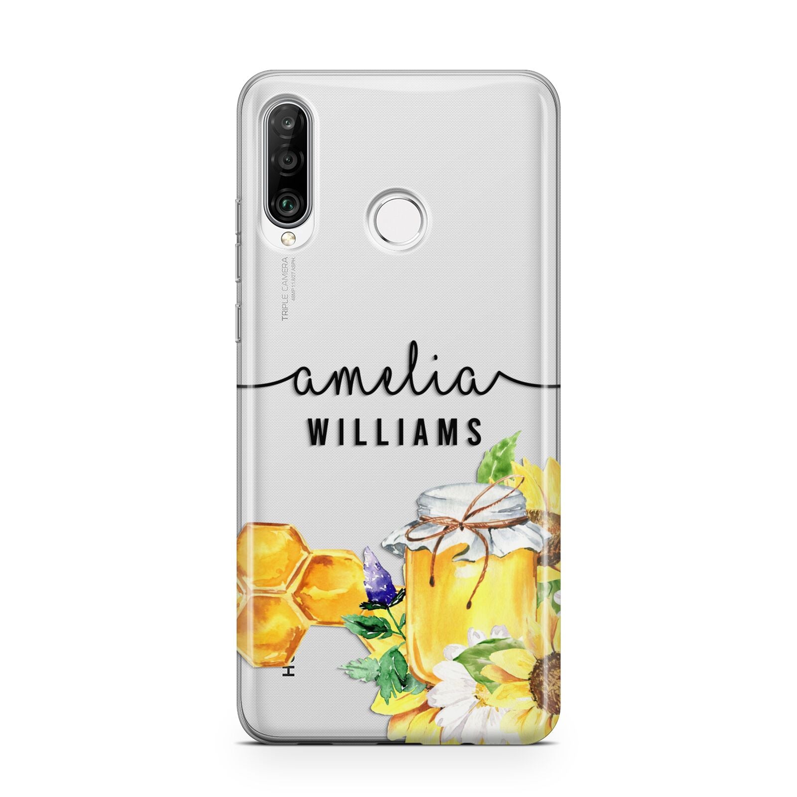 Honey Personalised Names Huawei P30 Lite Phone Case