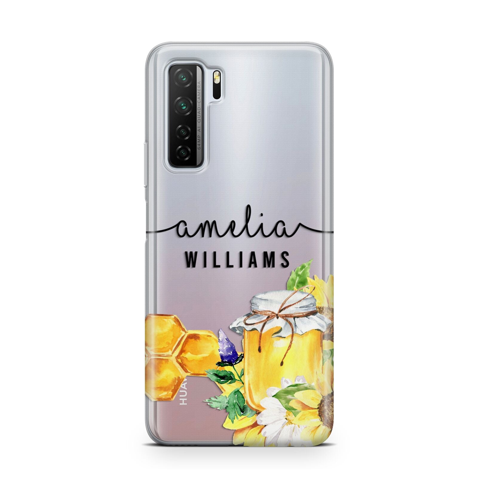 Honey Personalised Names Huawei P40 Lite 5G Phone Case