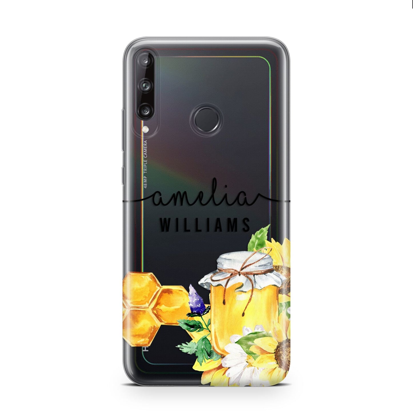 Honey Personalised Names Huawei P40 Lite E Phone Case