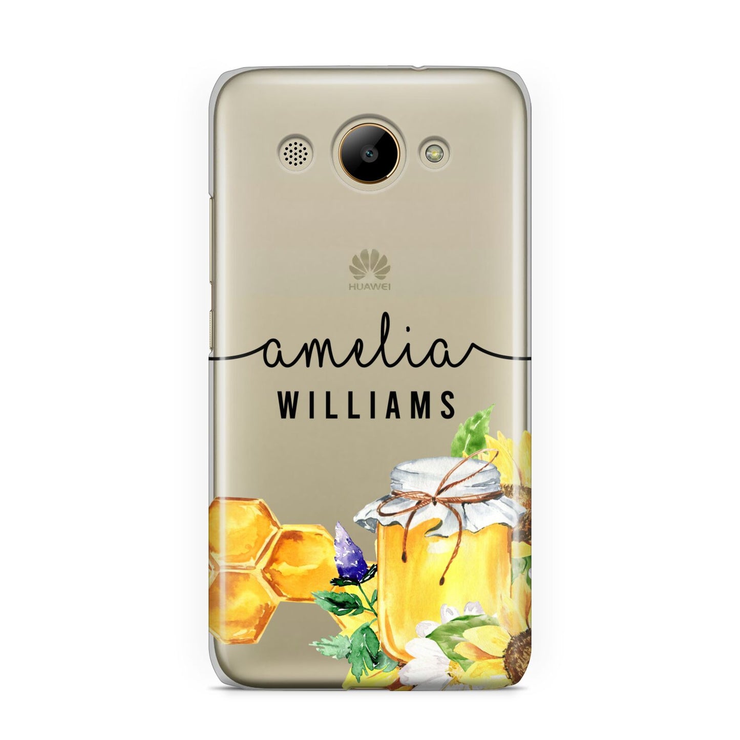 Honey Personalised Names Huawei Y3 2017