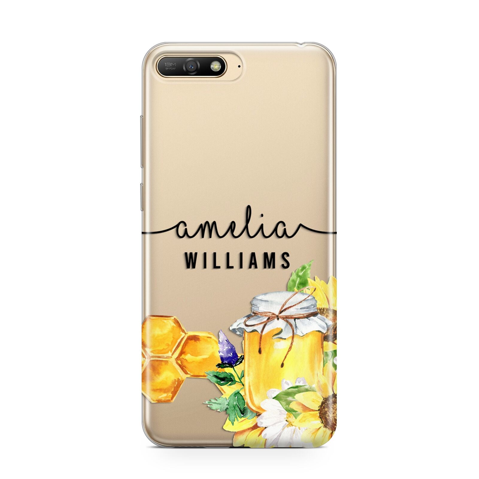 Honey Personalised Names Huawei Y6 2018