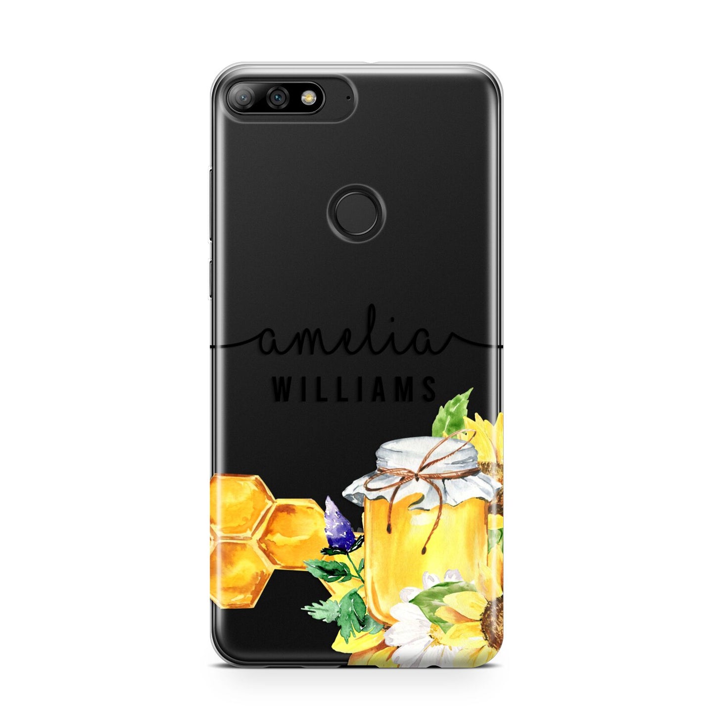 Honey Personalised Names Huawei Y7 2018