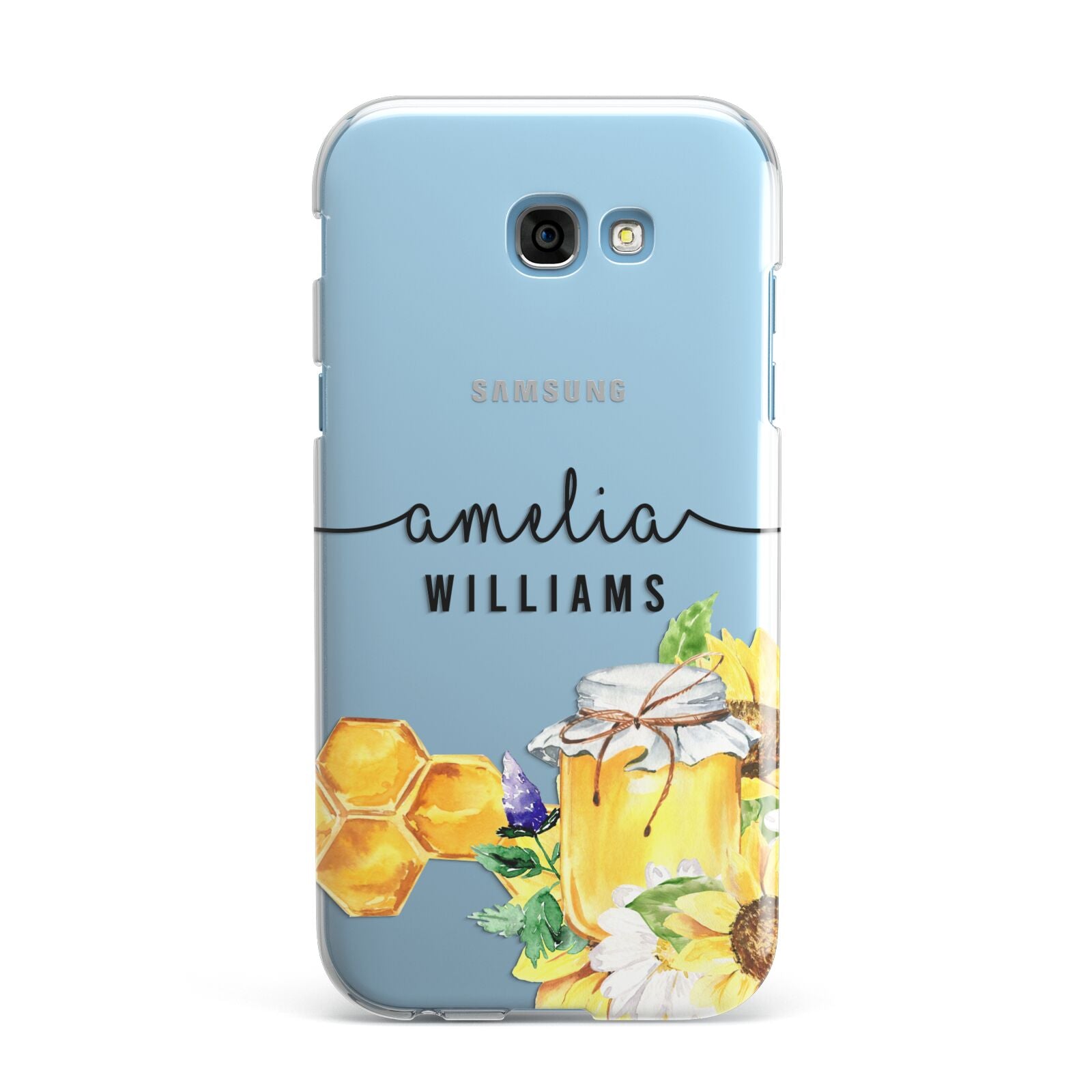 Honey Personalised Names Samsung Galaxy A7 2017 Case