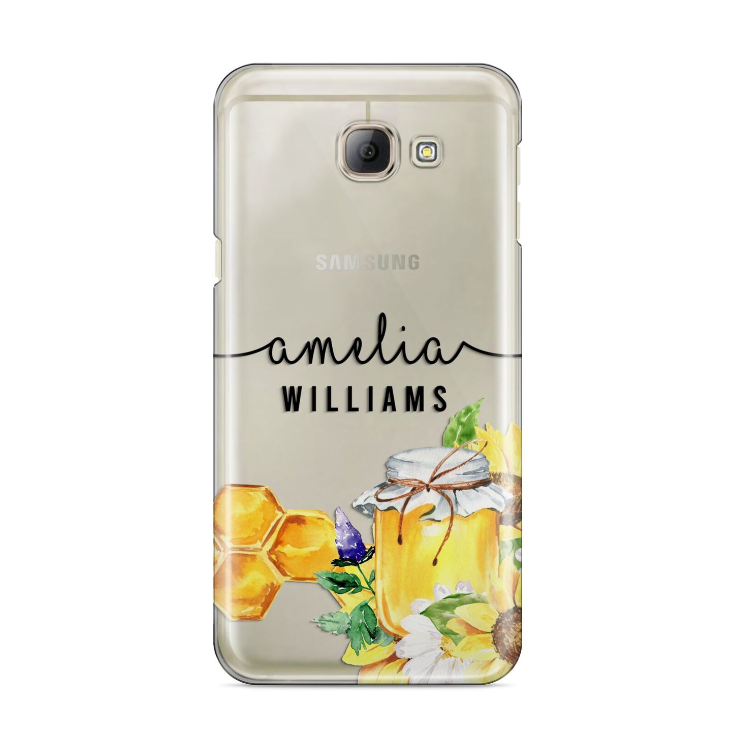 Honey Personalised Names Samsung Galaxy A8 2016 Case