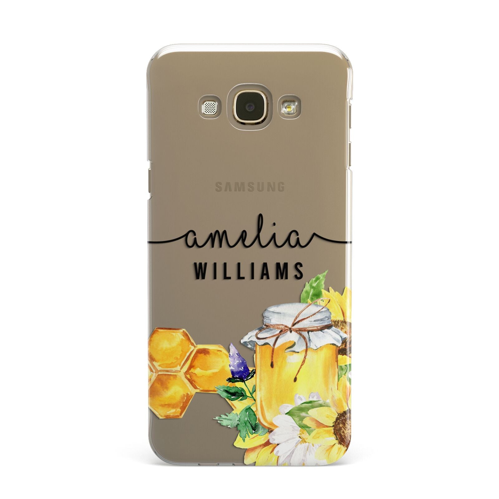 Honey Personalised Names Samsung Galaxy A8 Case