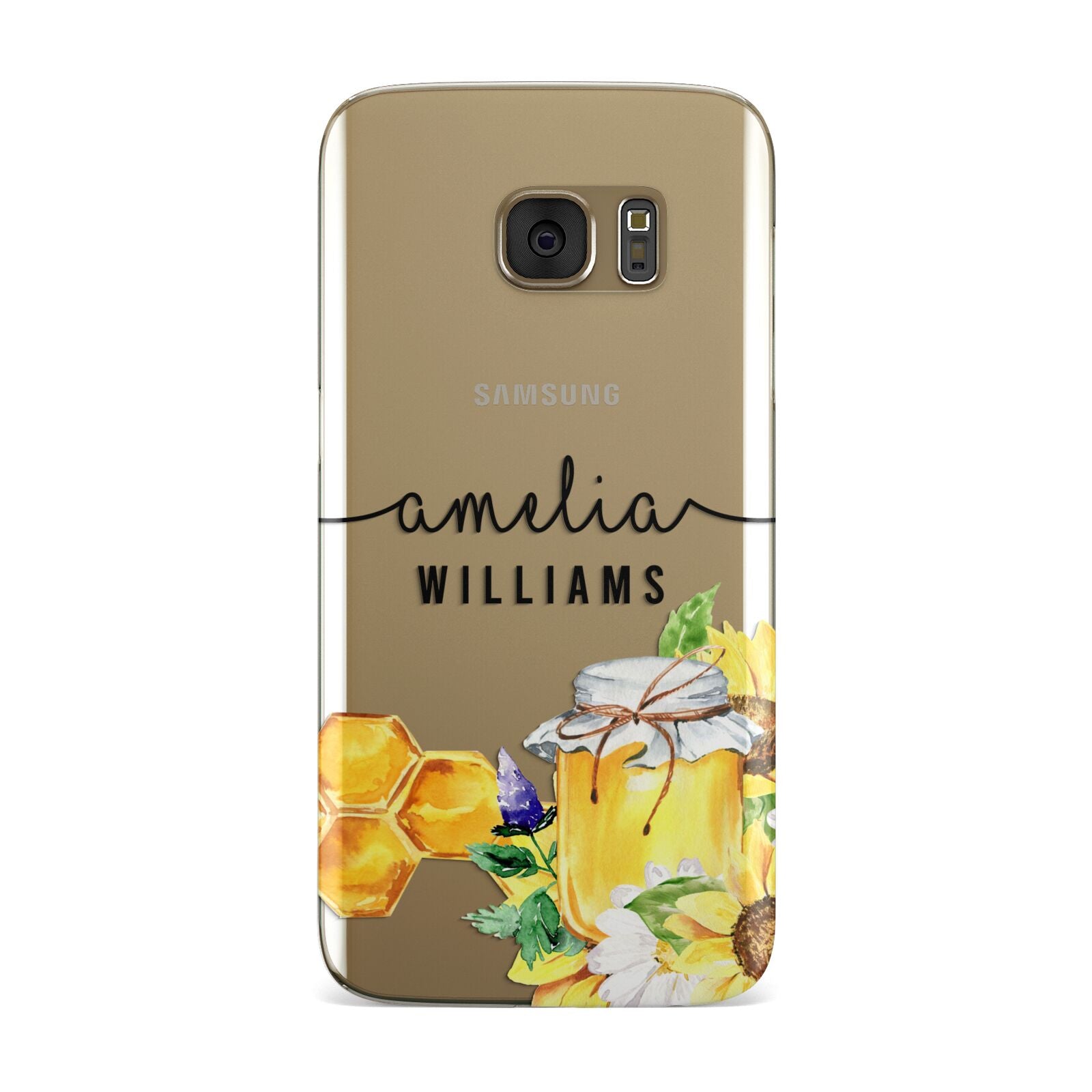 Honey Personalised Names Samsung Galaxy Case