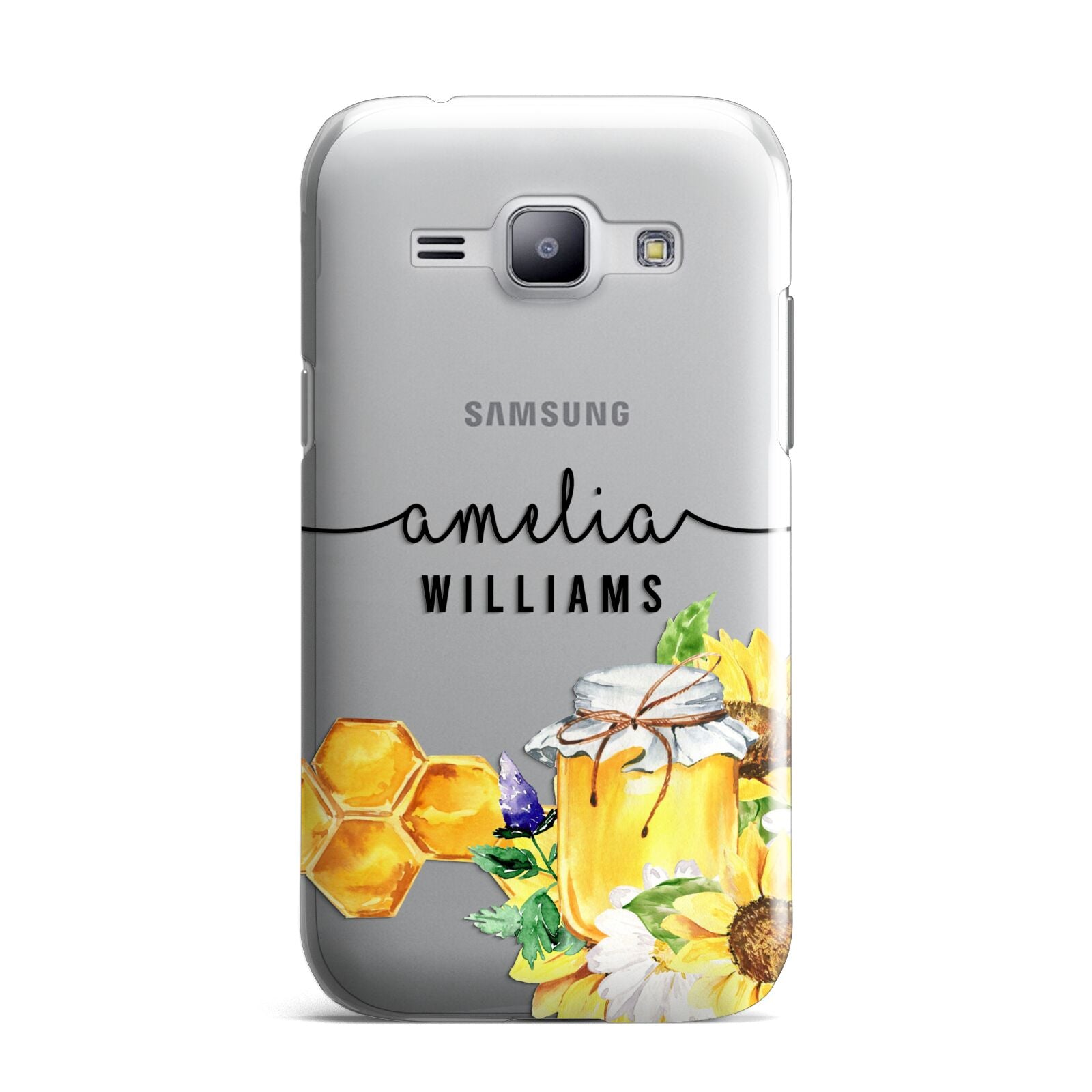 Honey Personalised Names Samsung Galaxy J1 2015 Case