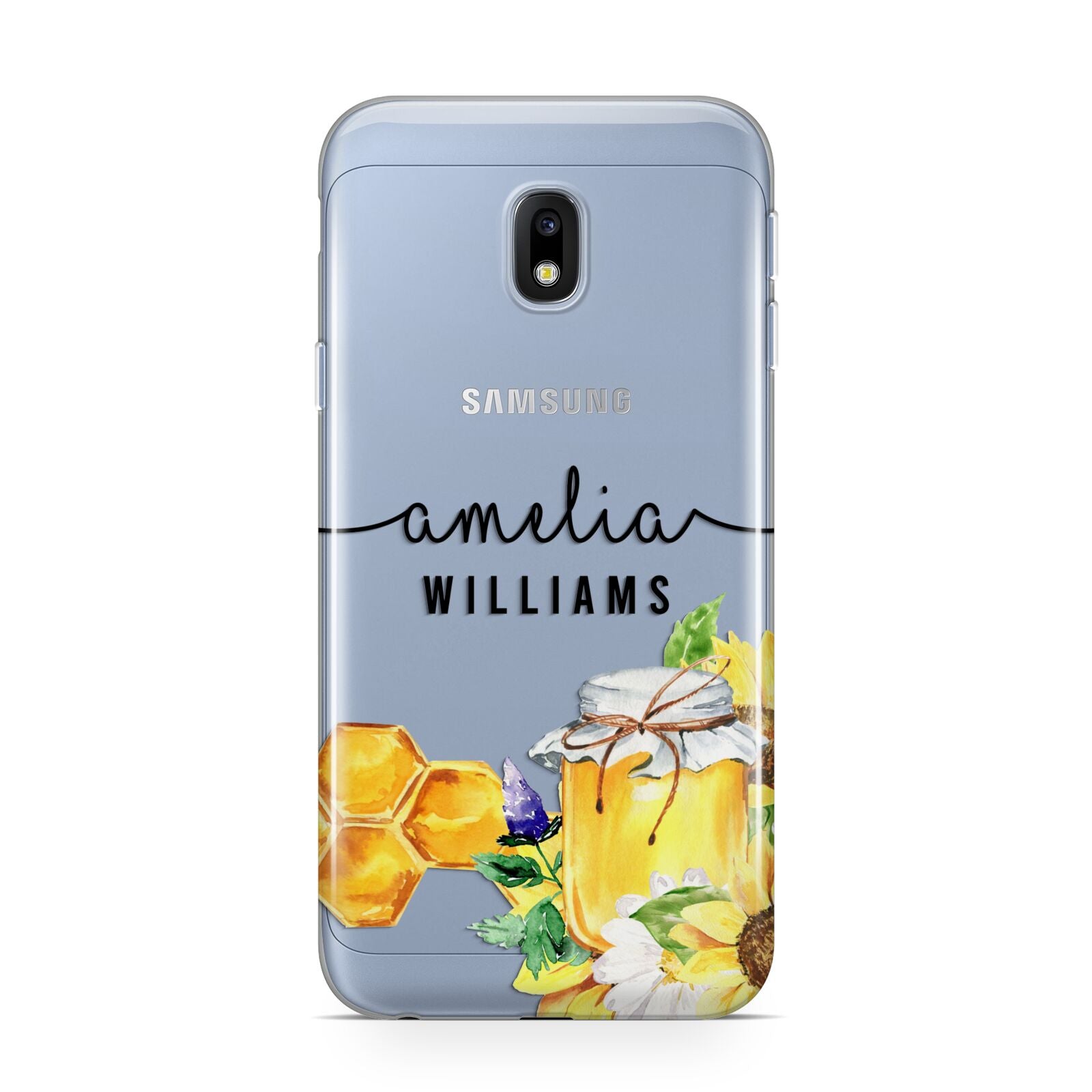 Honey Personalised Names Samsung Galaxy J3 2017 Case