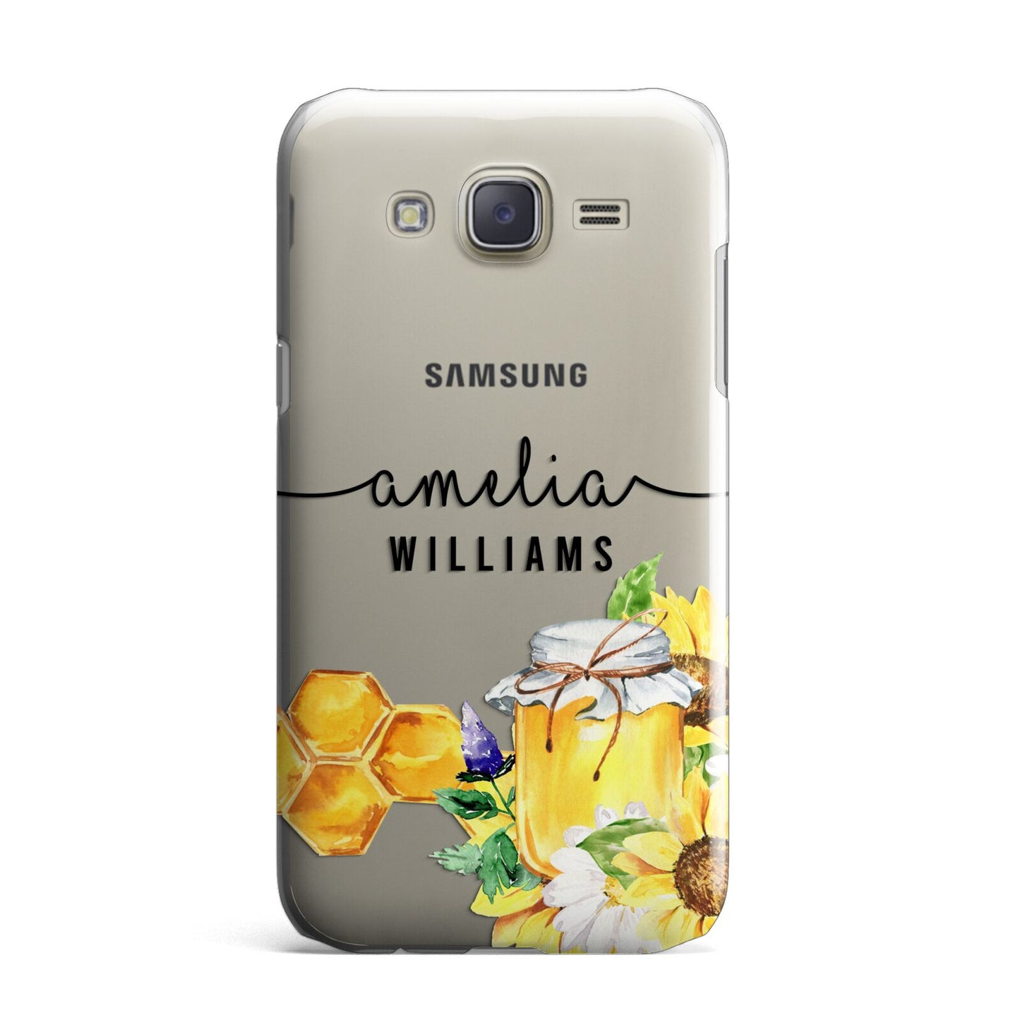 Honey Personalised Names Samsung Galaxy J7 Case