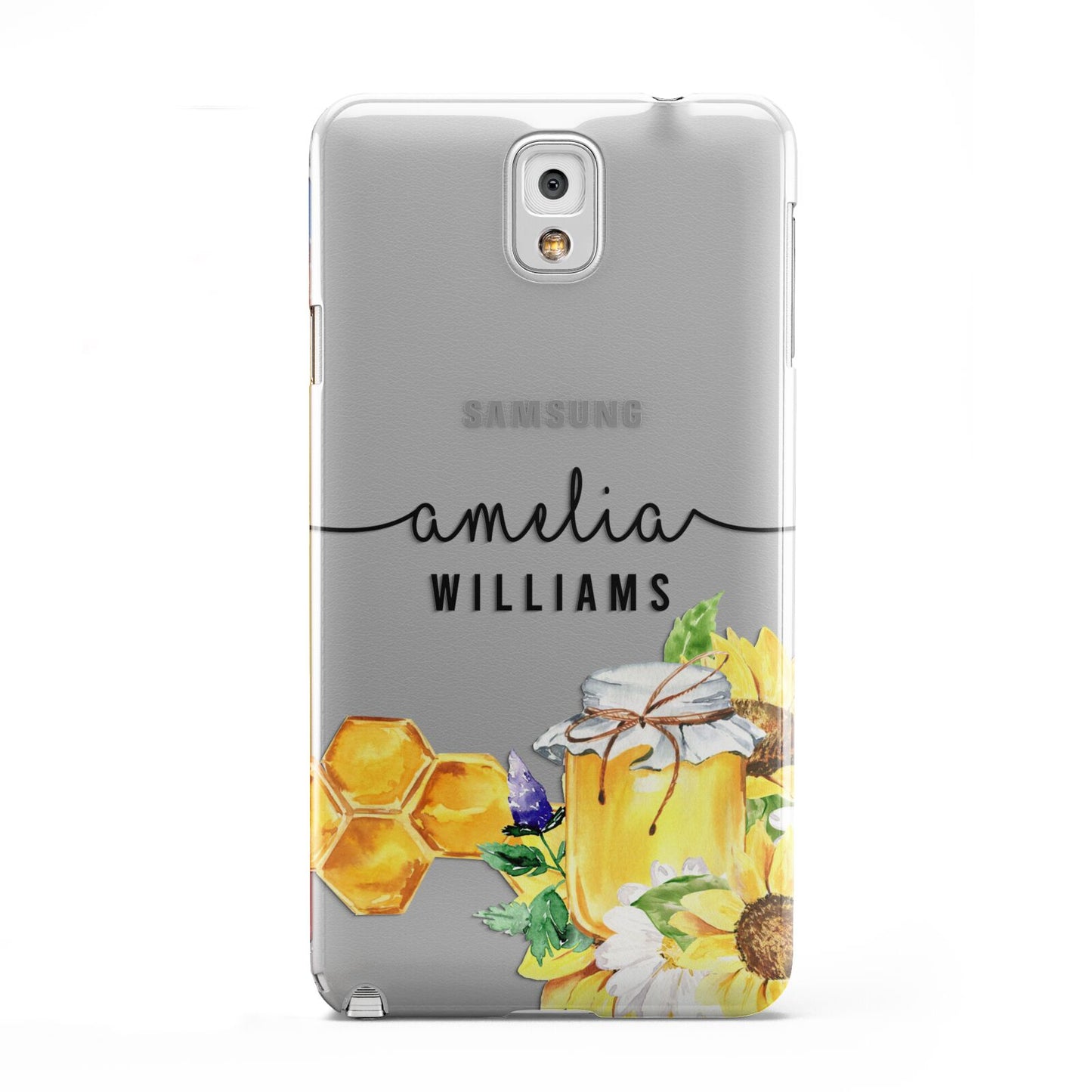 Honey Personalised Names Samsung Galaxy Note 3 Case