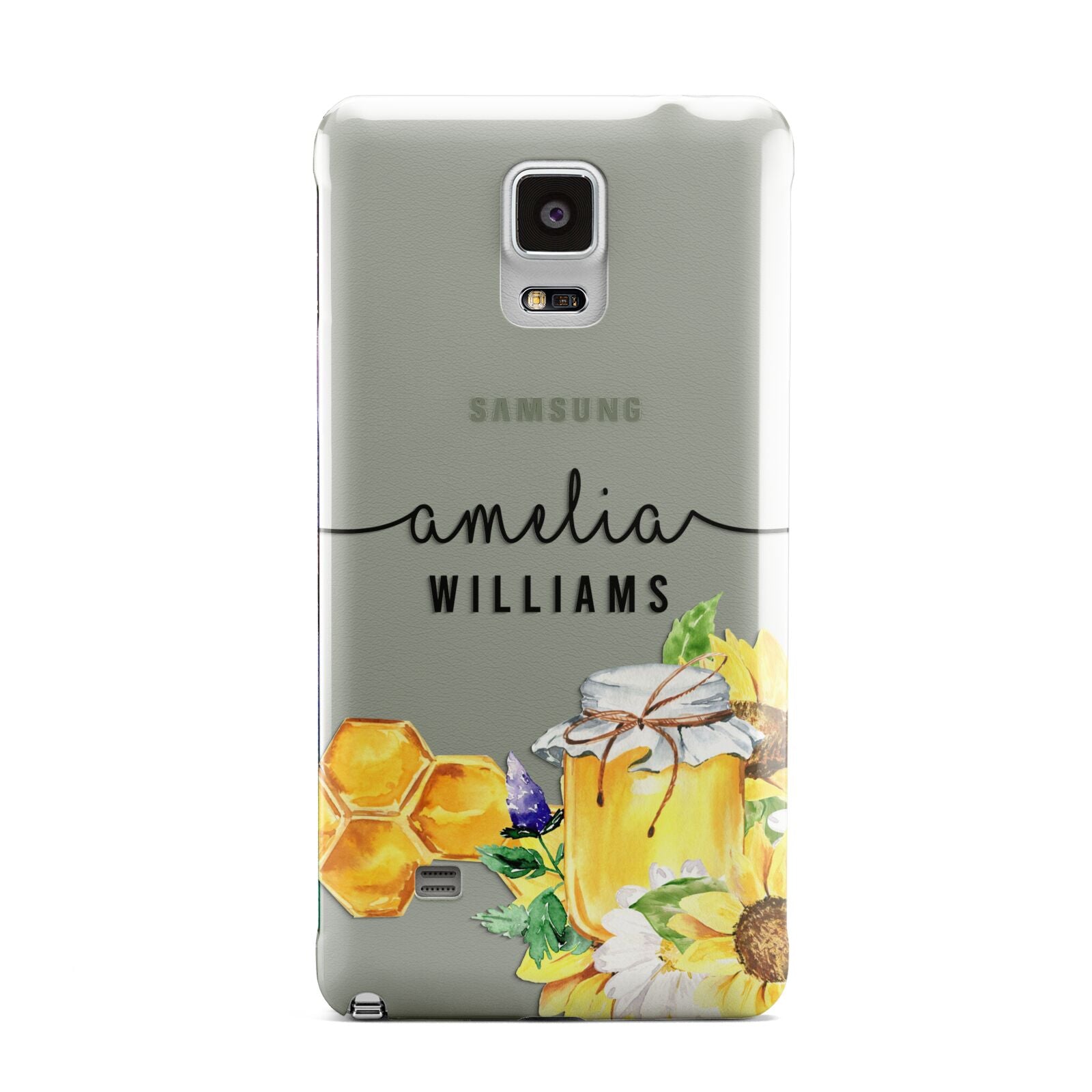 Honey Personalised Names Samsung Galaxy Note 4 Case