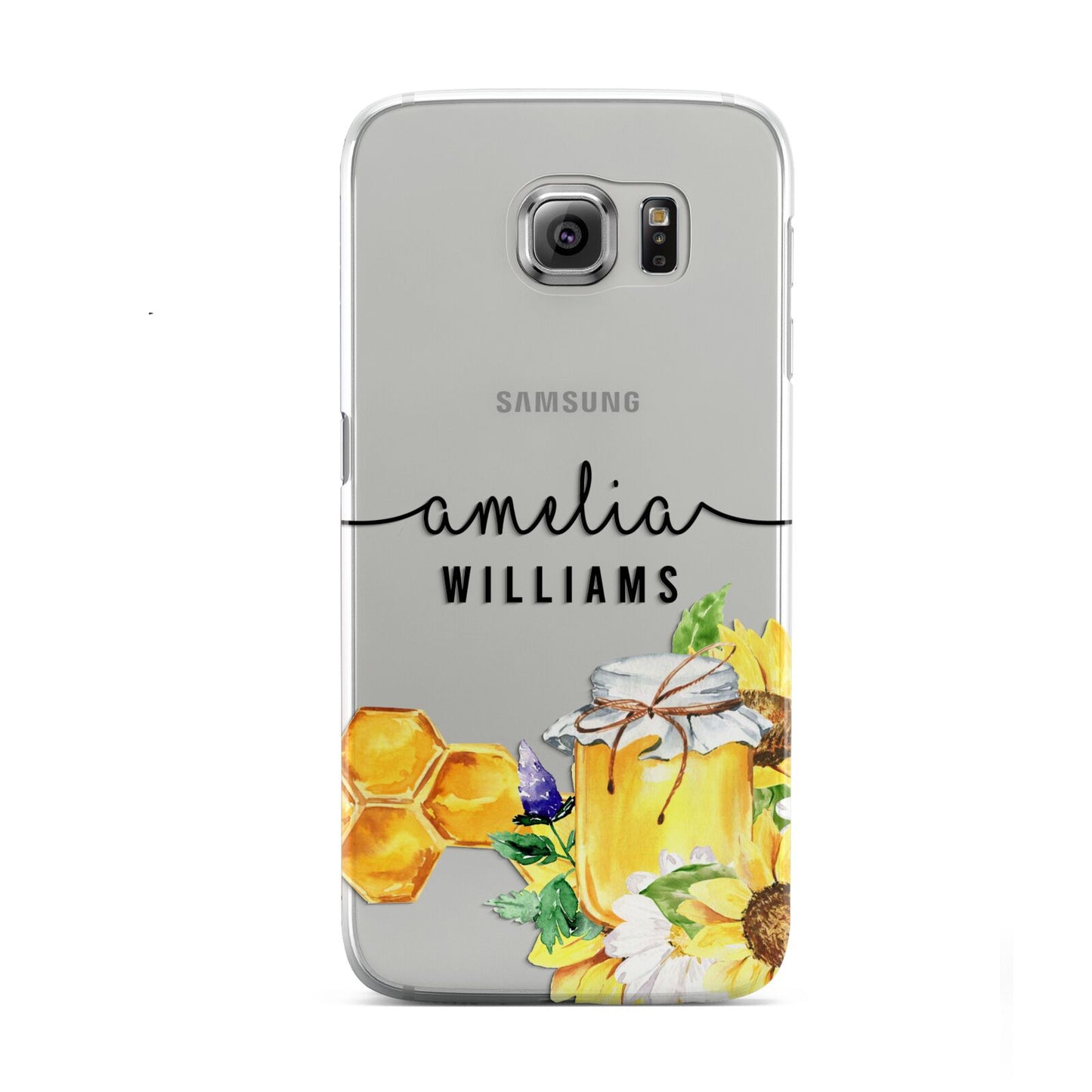 Honey Personalised Names Samsung Galaxy S6 Case