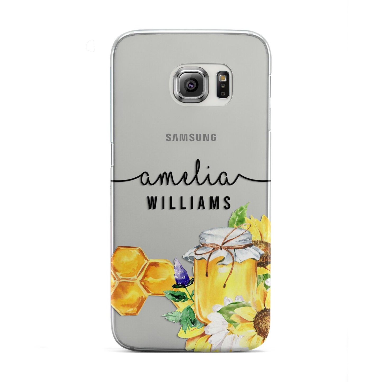 Honey Personalised Names Samsung Galaxy S6 Edge Case