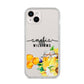 Honey Personalised Names iPhone 14 Plus Clear Tough Case Starlight