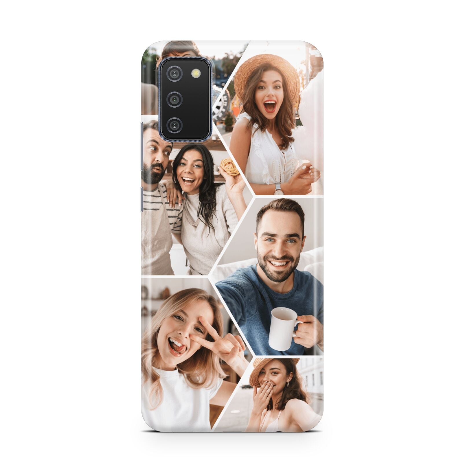 Honeycomb Photo Samsung A02s Case