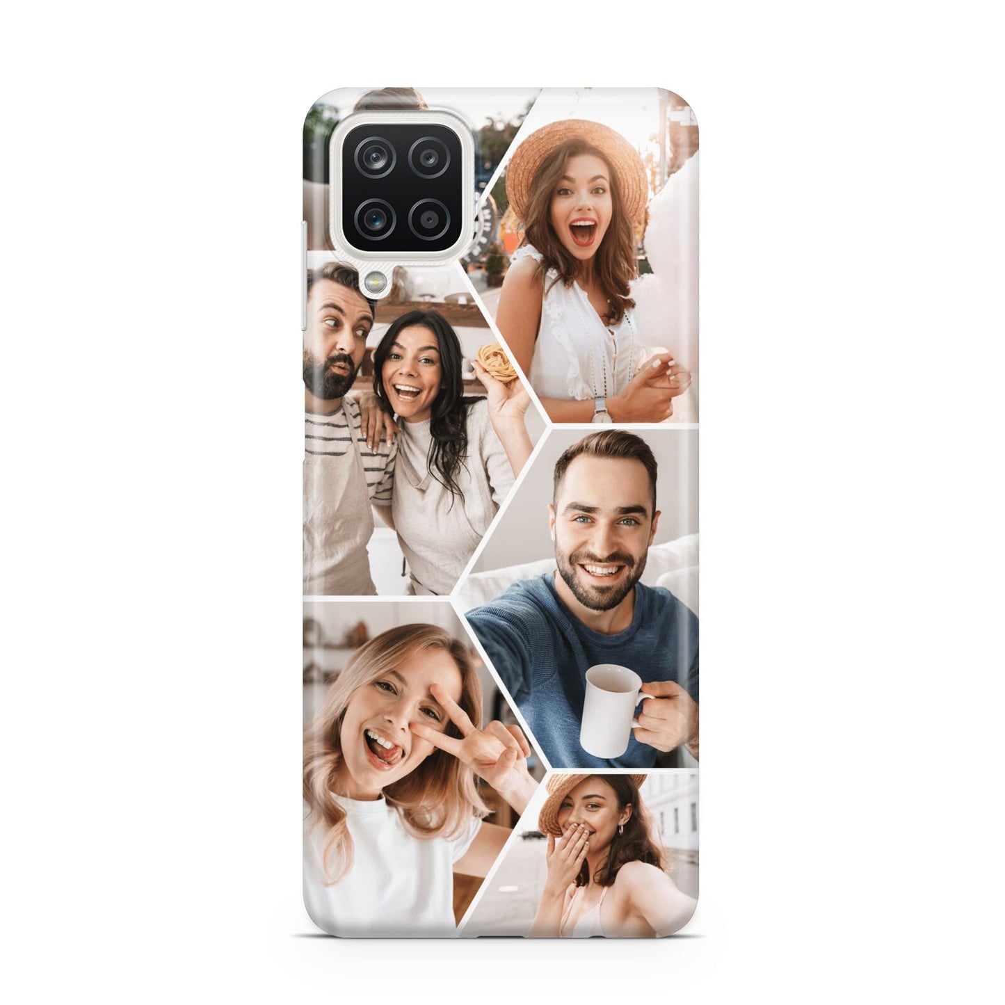 Honeycomb Photo Samsung A12 Case