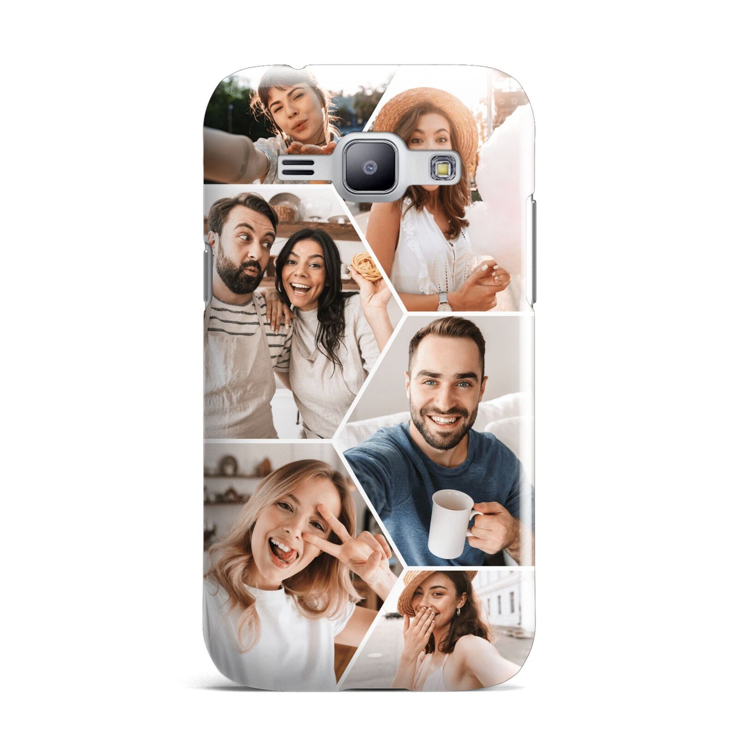 Honeycomb Photo Samsung Galaxy J1 2015 Case