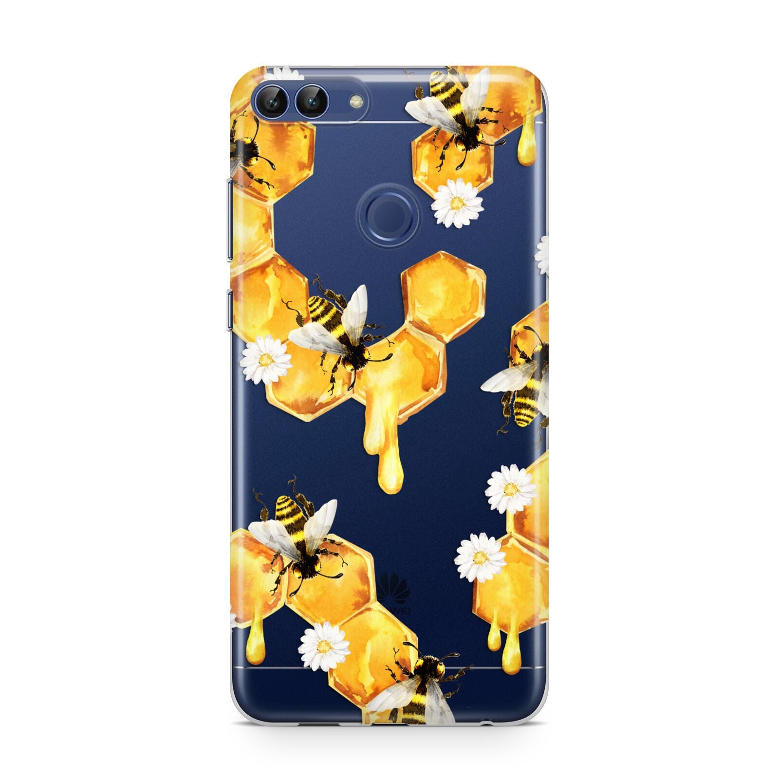 Honeycomb with Bees and Daisies Huawei P Smart Case