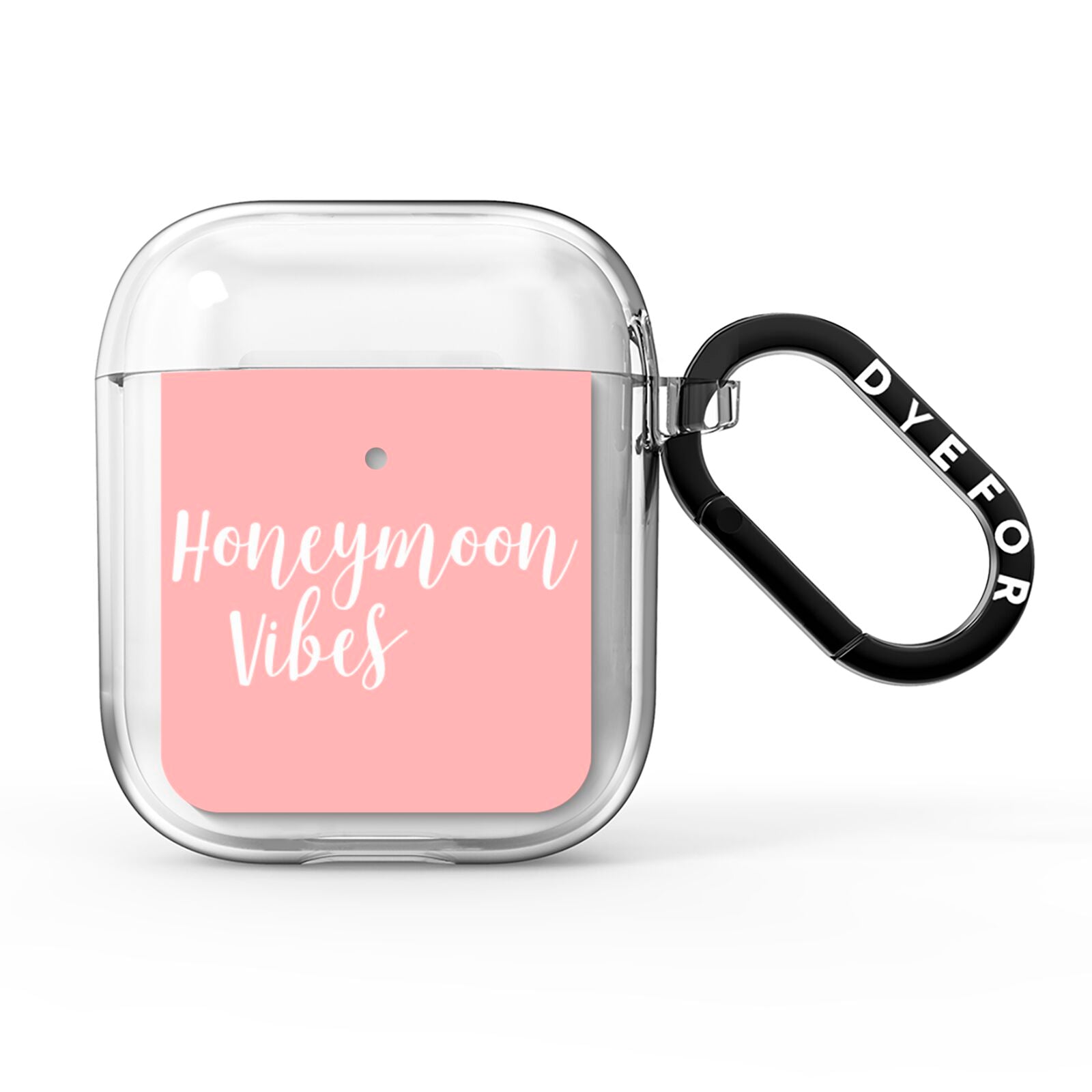 Honeymoon Vibes AirPods Clear Case