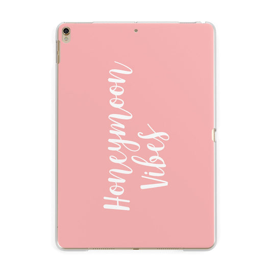 Honeymoon Vibes Apple iPad Gold Case