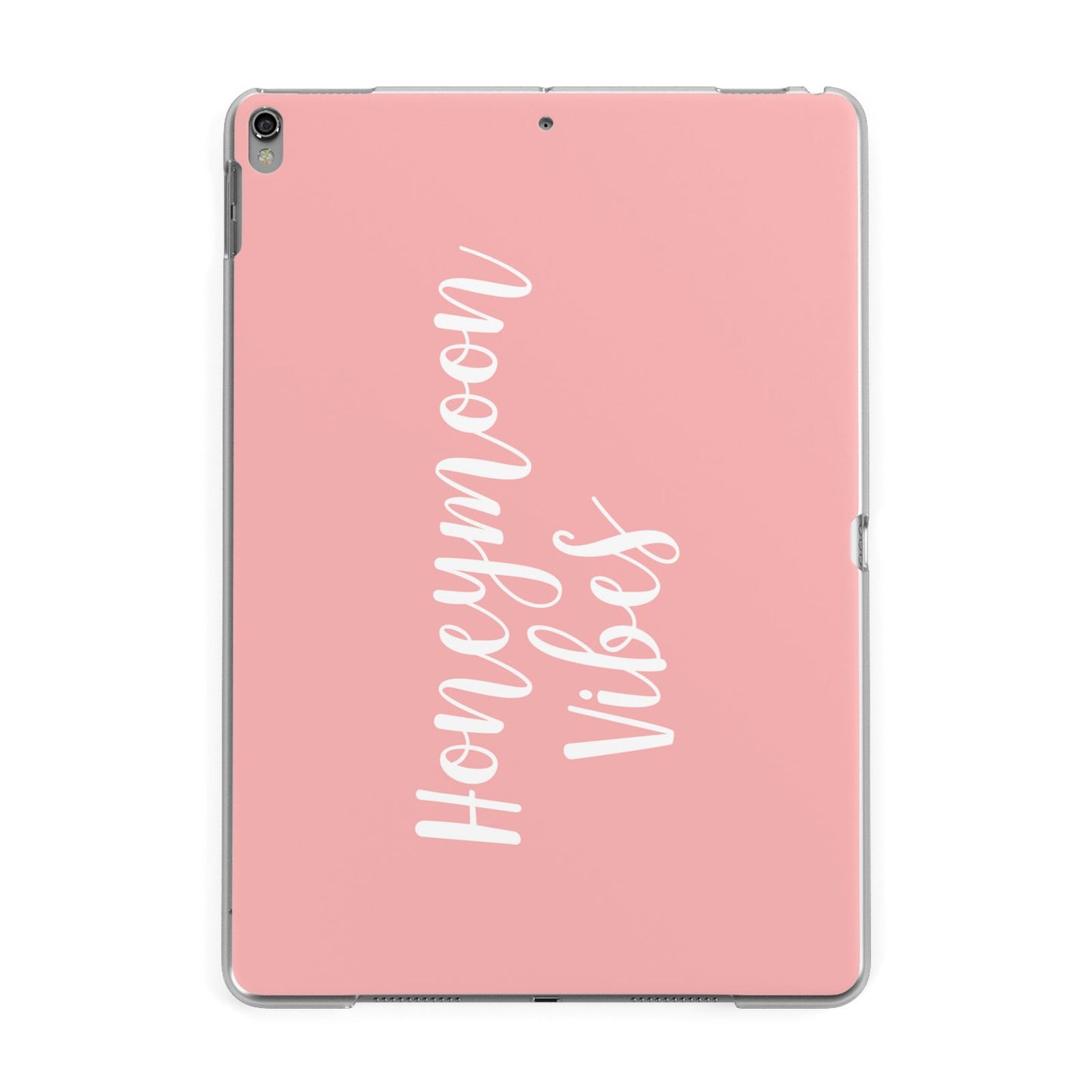 Honeymoon Vibes Apple iPad Grey Case