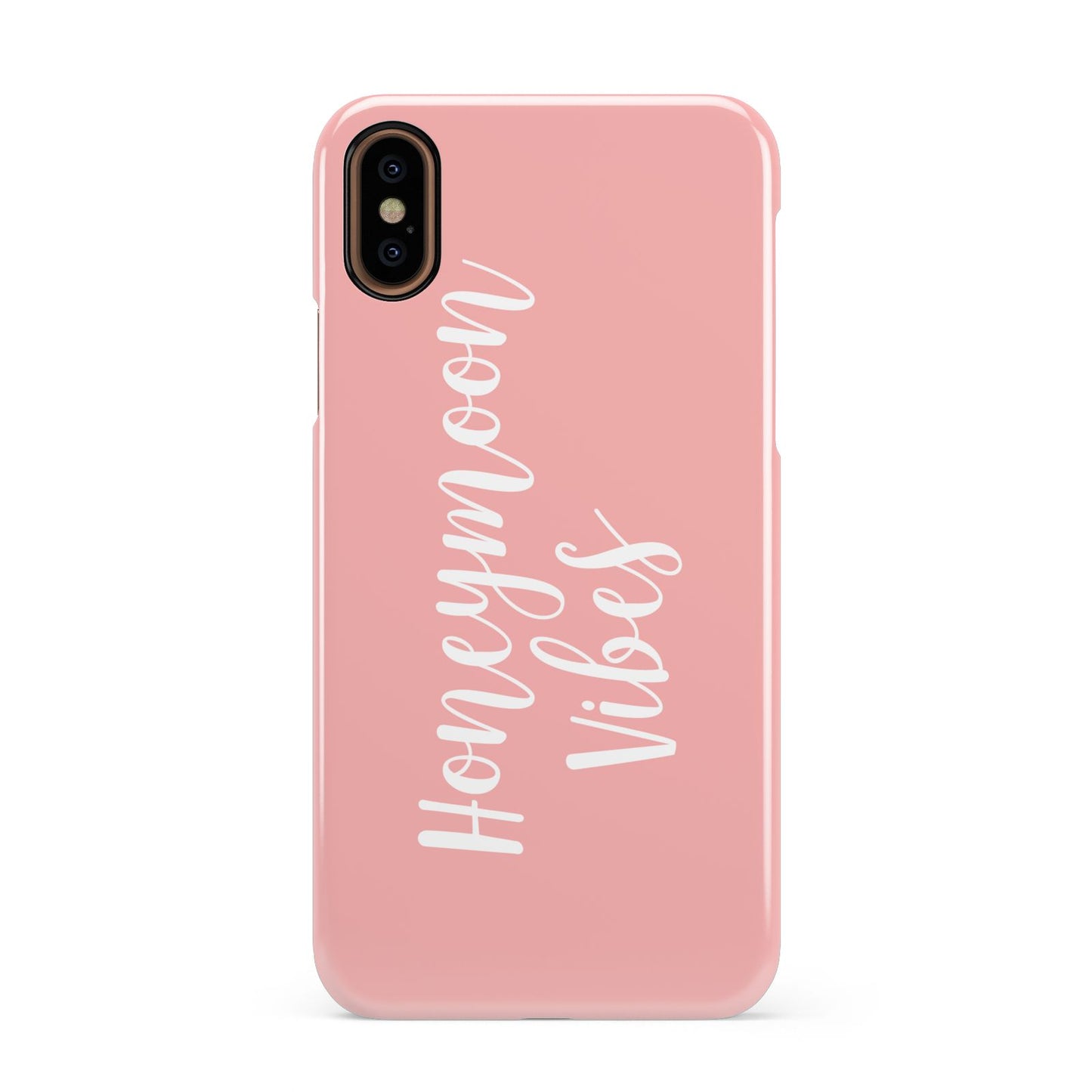 Honeymoon Vibes Apple iPhone XS 3D Snap Case