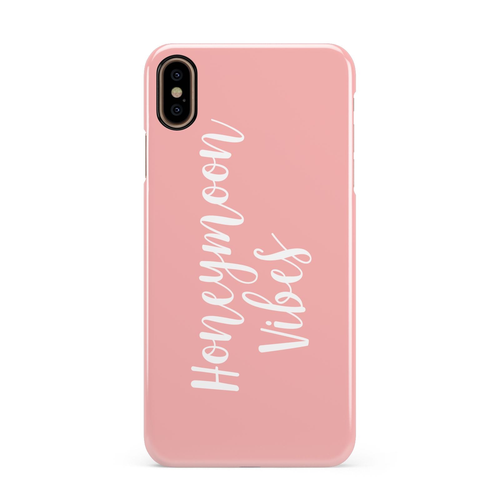 Honeymoon Vibes Apple iPhone Xs Max 3D Snap Case