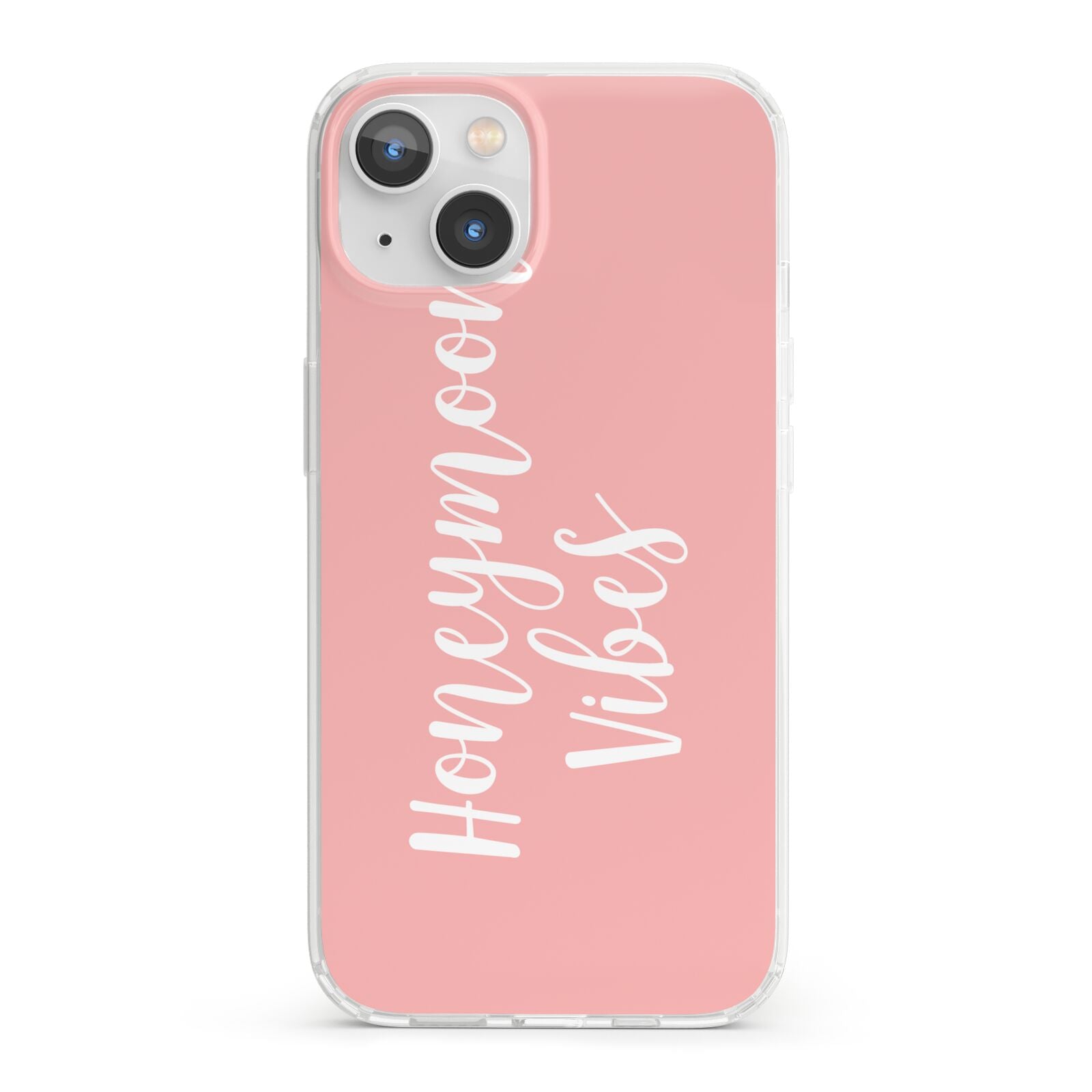 Honeymoon Vibes iPhone 13 Clear Bumper Case