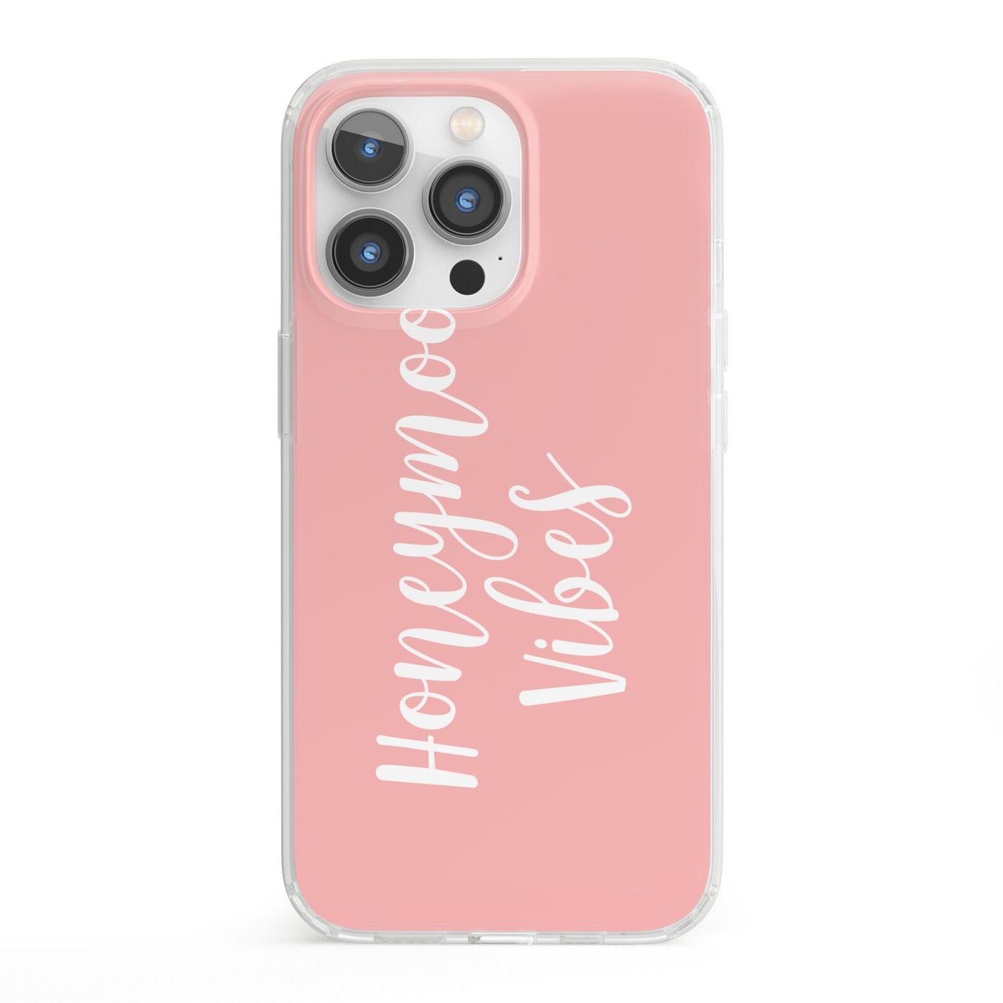 Honeymoon Vibes iPhone 13 Pro Clear Bumper Case