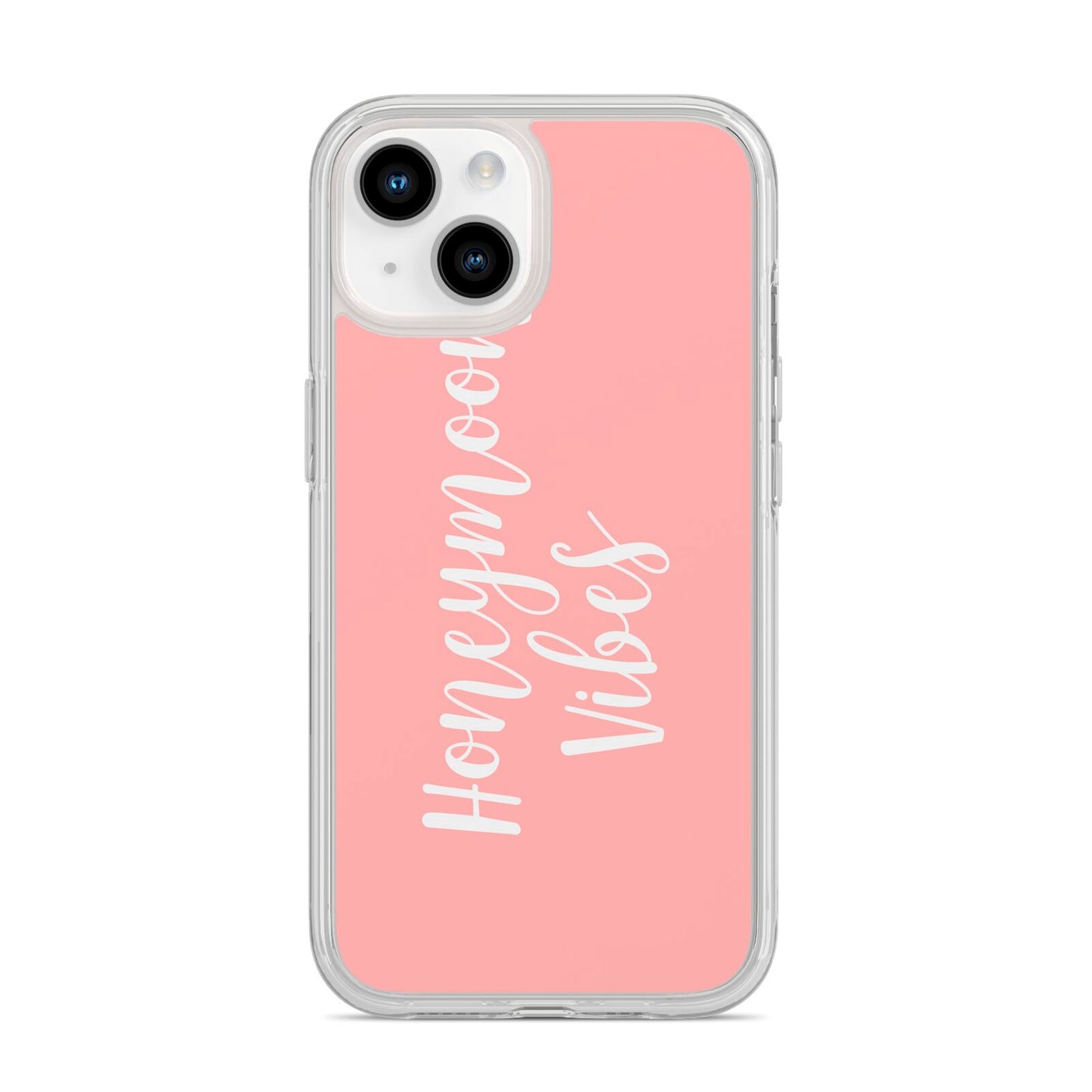 Honeymoon Vibes iPhone 14 Clear Tough Case Starlight