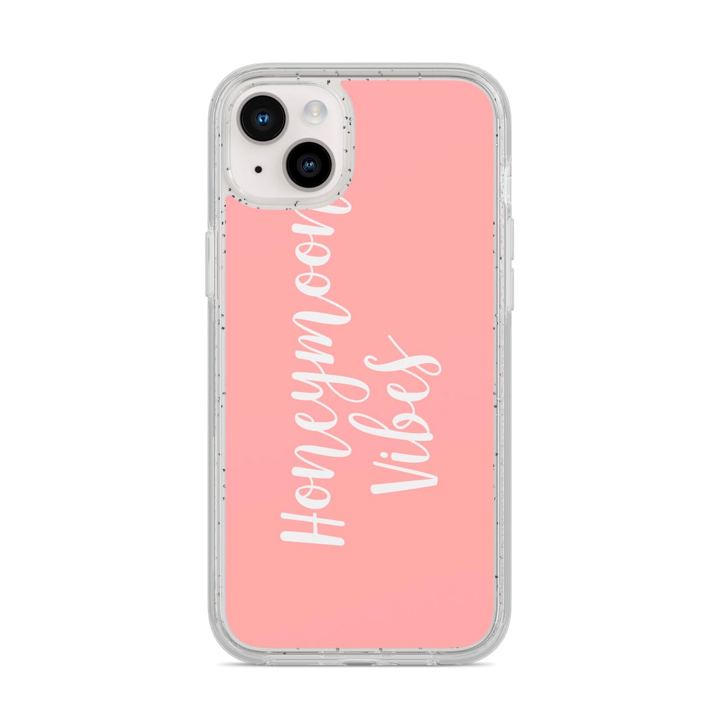 Honeymoon Vibes iPhone 14 Plus Glitter Tough Case Starlight