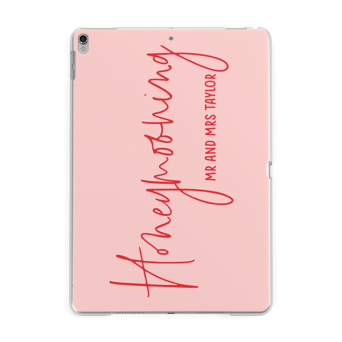 Honeymooning Apple iPad Silver Case