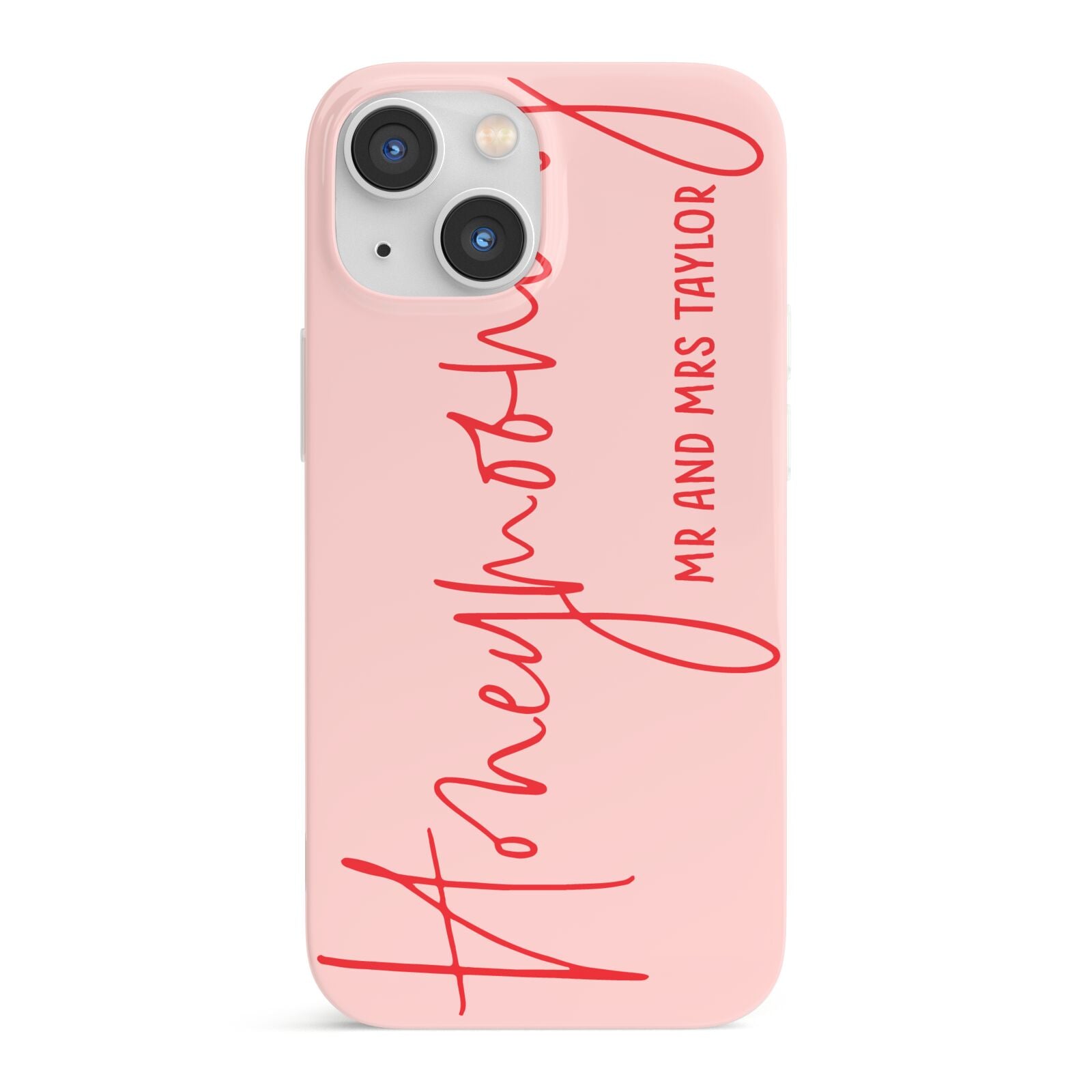 Honeymooning iPhone 13 Mini Full Wrap 3D Snap Case