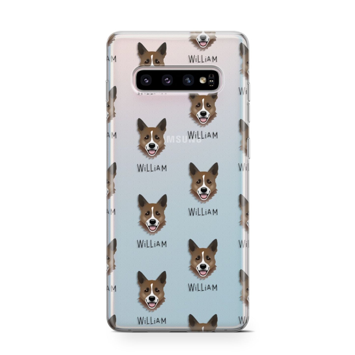 Horgi Icon with Name Samsung Galaxy S10 Case