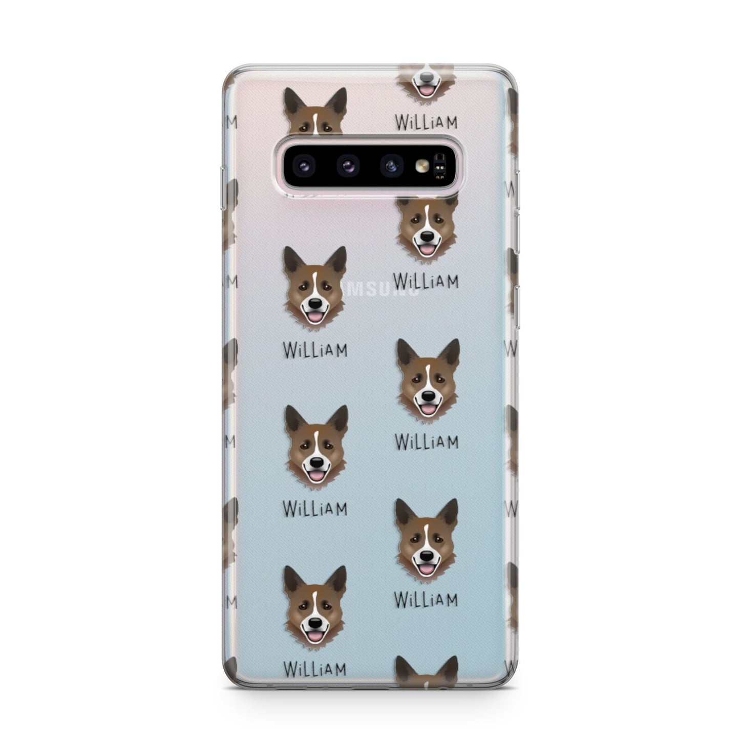 Horgi Icon with Name Samsung Galaxy S10 Plus Case