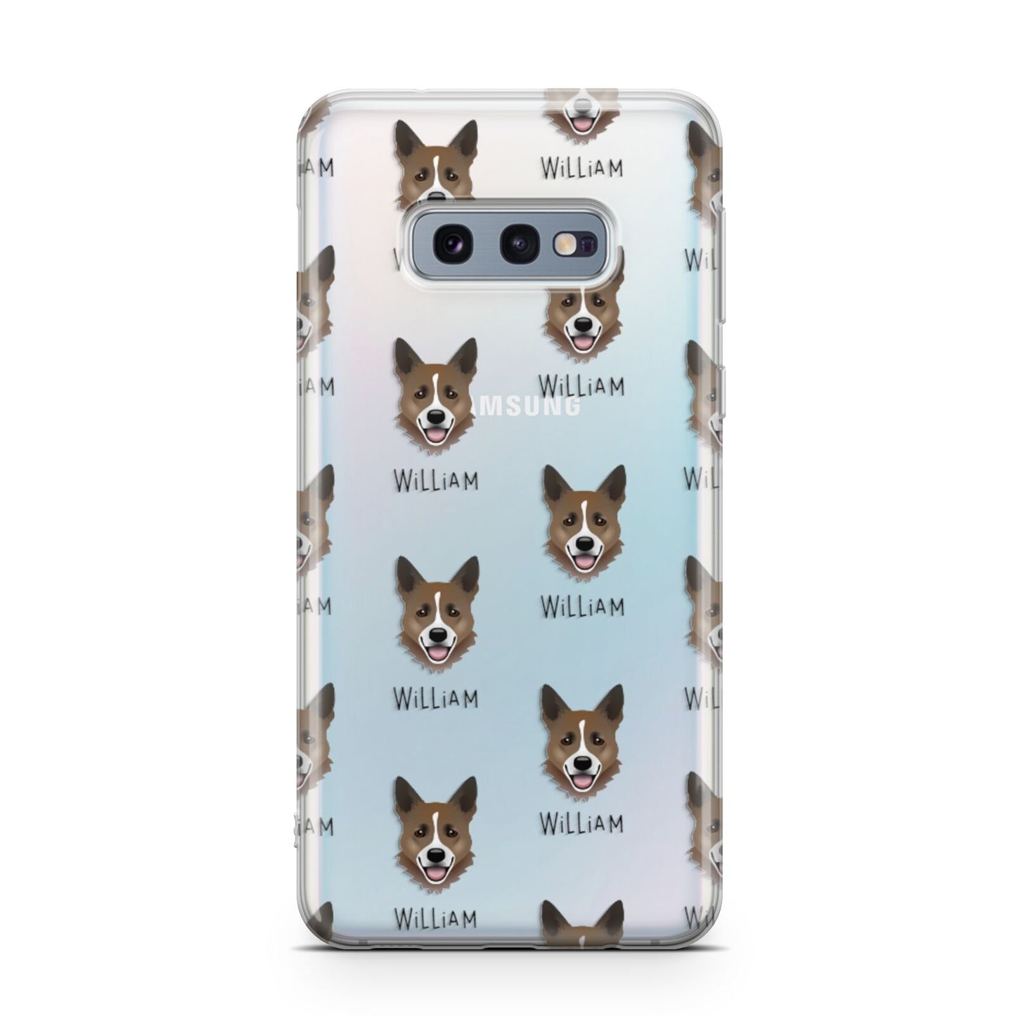 Horgi Icon with Name Samsung Galaxy S10E Case