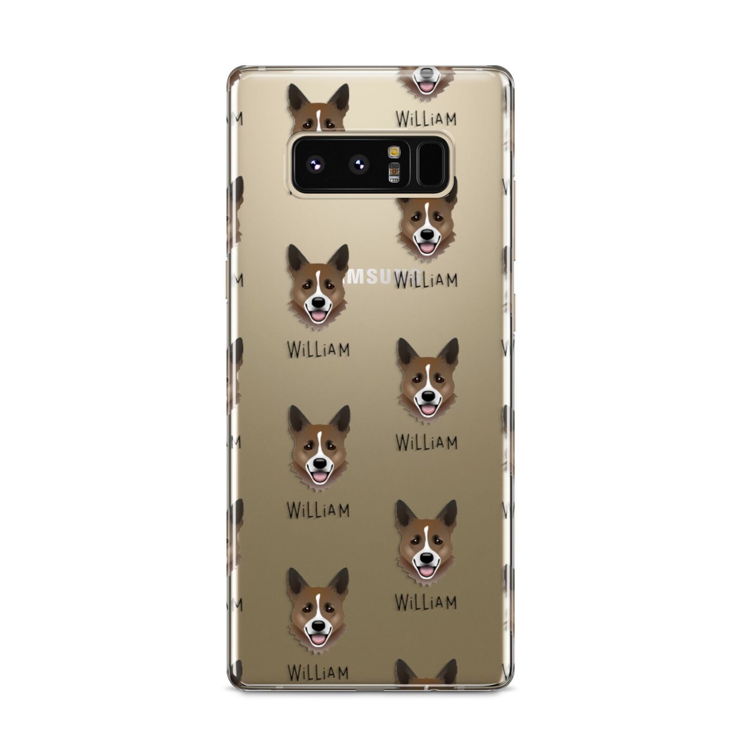 Horgi Icon with Name Samsung Galaxy S8 Case