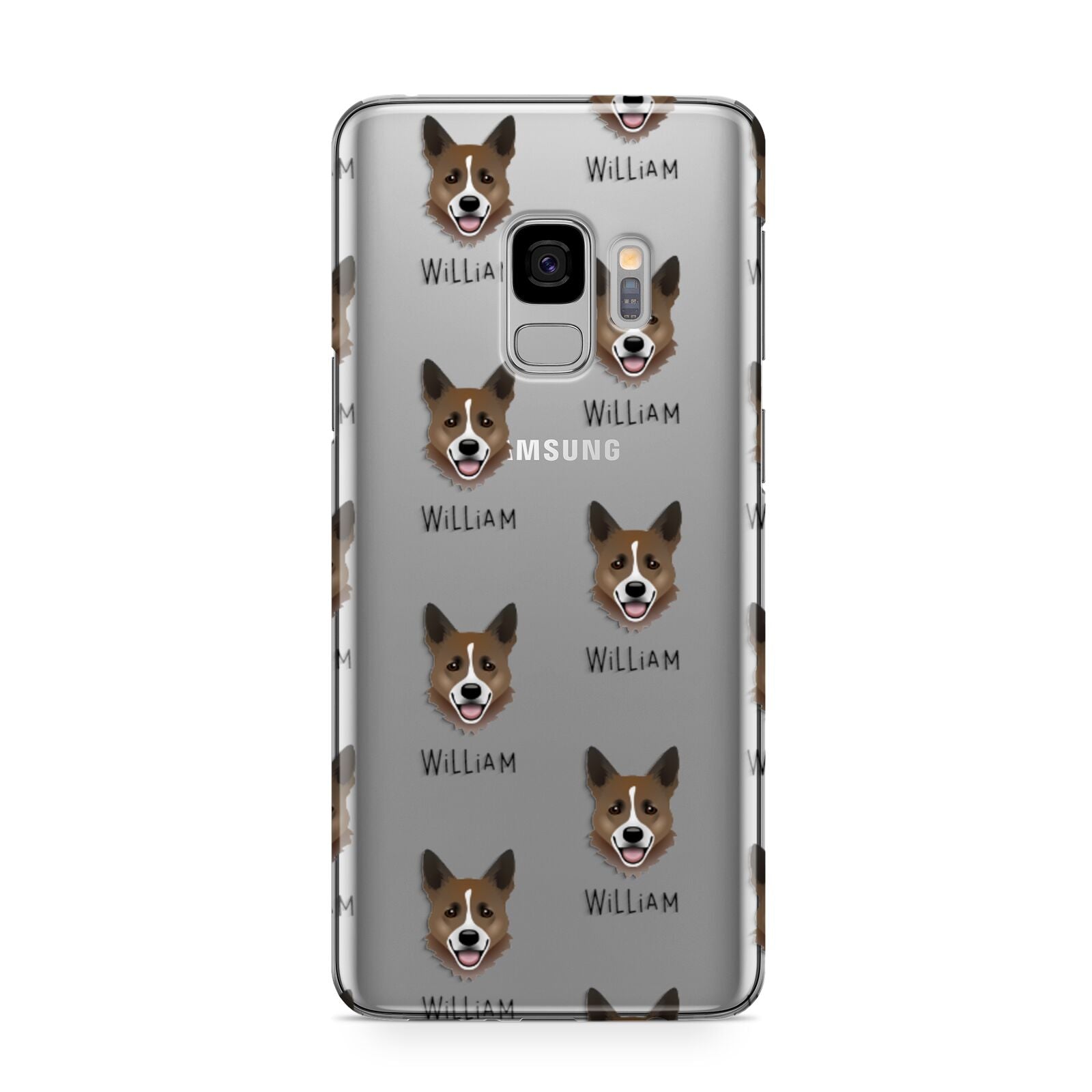 Horgi Icon with Name Samsung Galaxy S9 Case