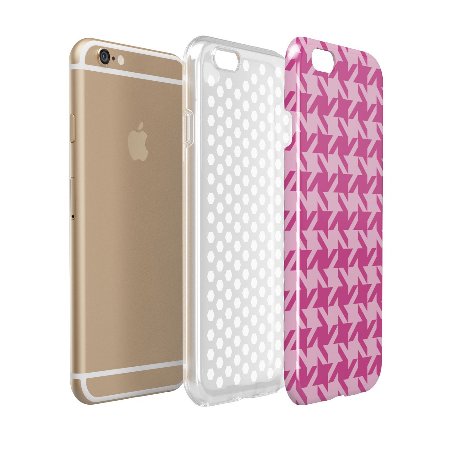 Houndstooth Apple iPhone 6 3D Tough Case Expanded view