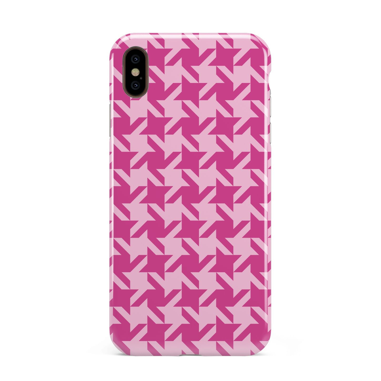 Houndstooth Apple iPhone Xs Max 3D Tough Case