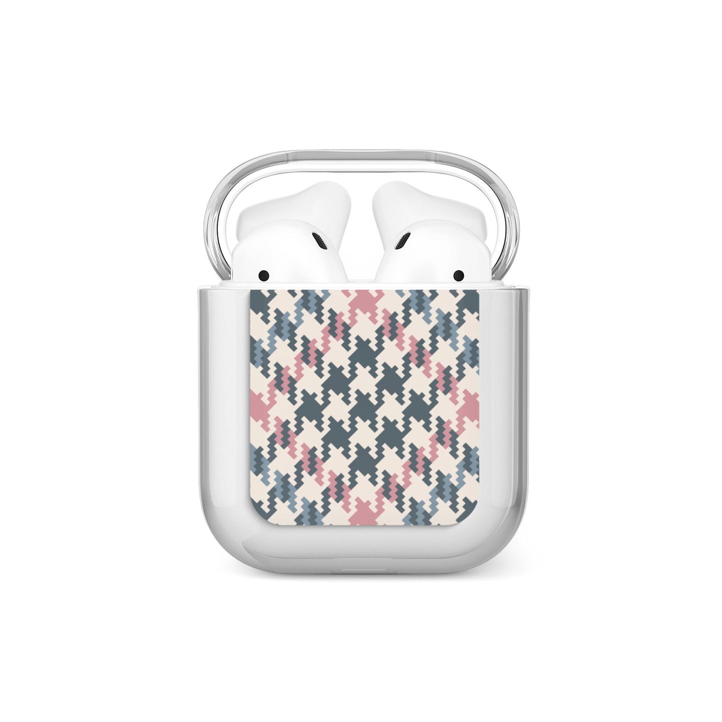 Houndstooth Fabric Effect AirPods Case