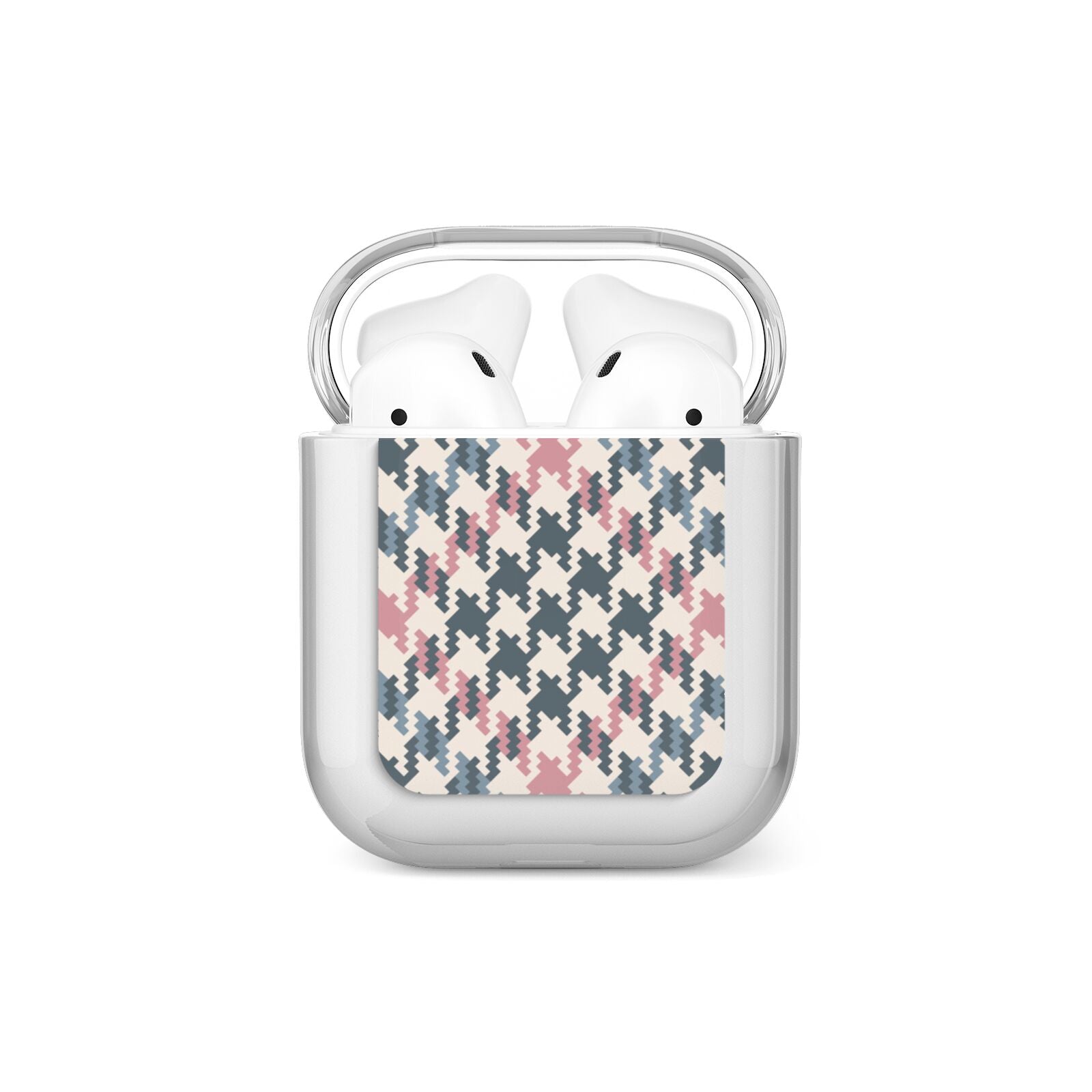 Houndstooth Fabric Effect AirPods Case