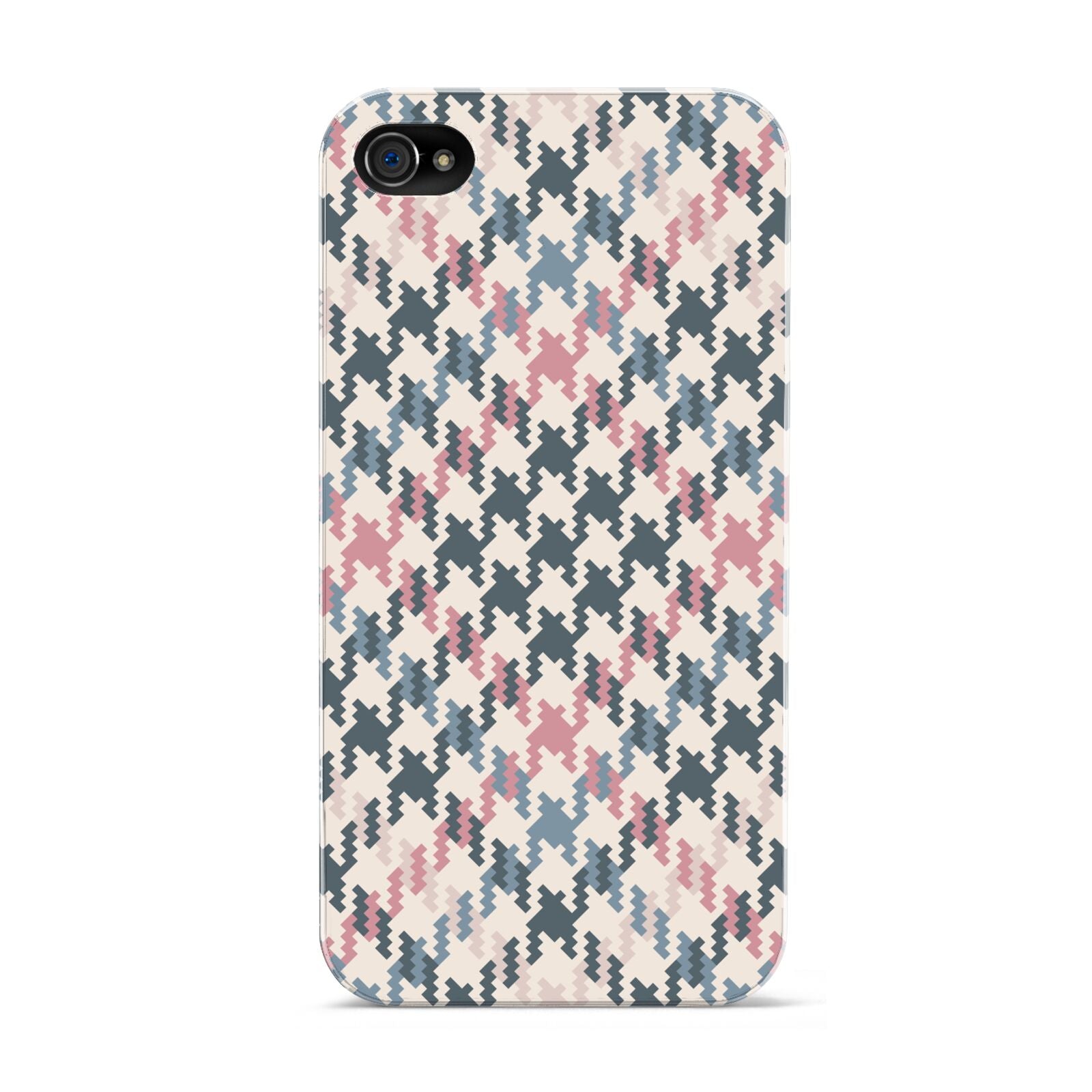 Houndstooth Fabric Effect Apple iPhone 4s Case