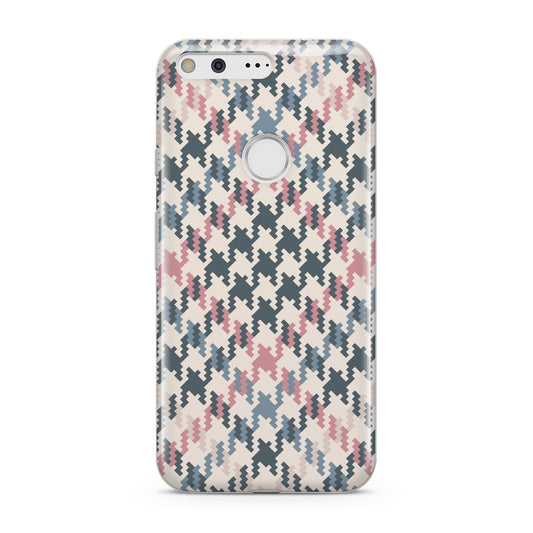 Houndstooth Fabric Effect Google Pixel Case