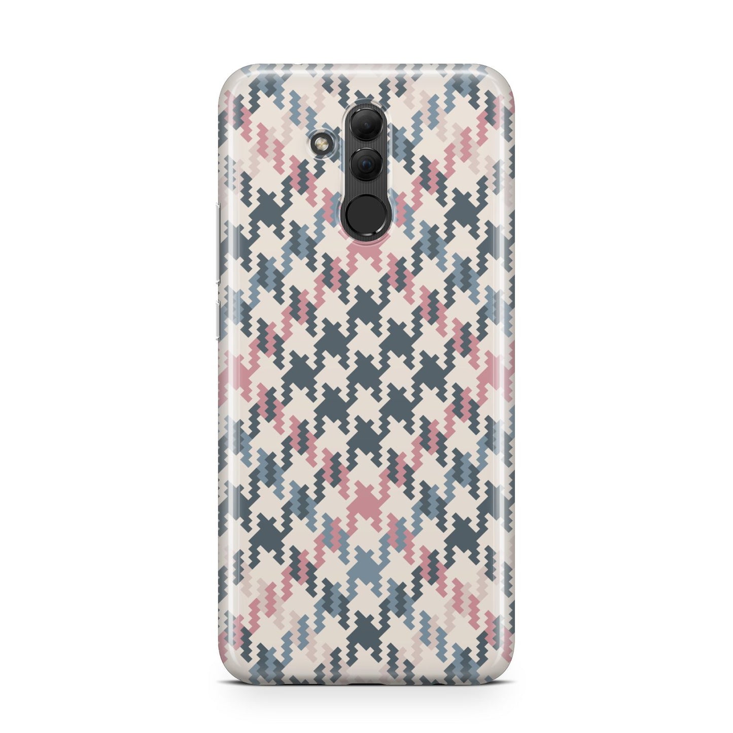 Houndstooth Fabric Effect Huawei Mate 20 Lite