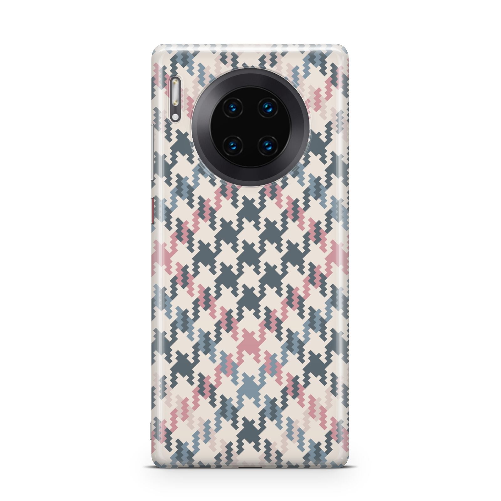 Houndstooth Fabric Effect Huawei Mate 30 Pro Phone Case