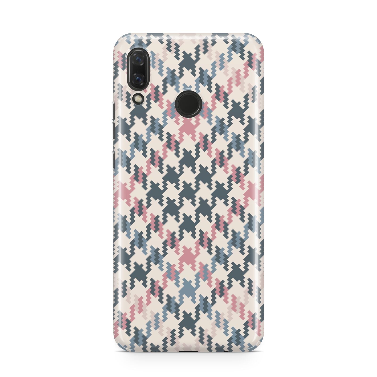 Houndstooth Fabric Effect Huawei Nova 3 Phone Case