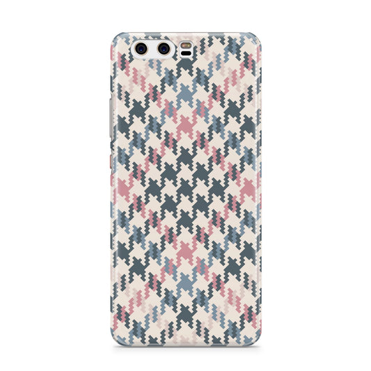 Houndstooth Fabric Effect Huawei P10 Phone Case